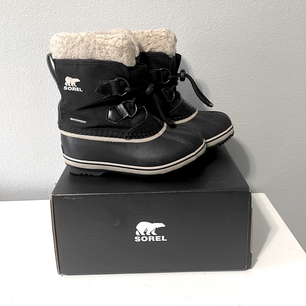 Children’s Sorel Yoot Pac Nylon Boots 12